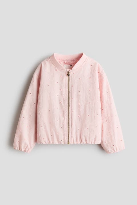 Broderie Anglaise Blouson Jacket