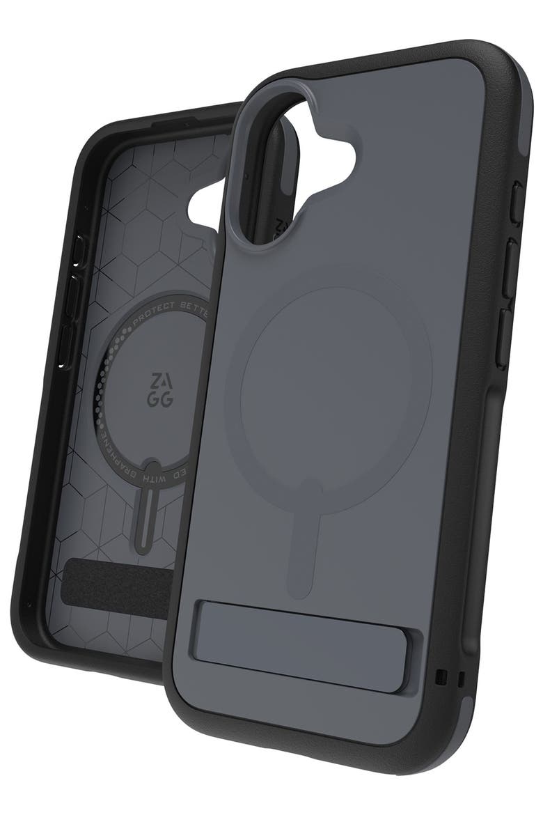 Sedona Snap MagSafe Case with Kickstand, Main, color, BLACK