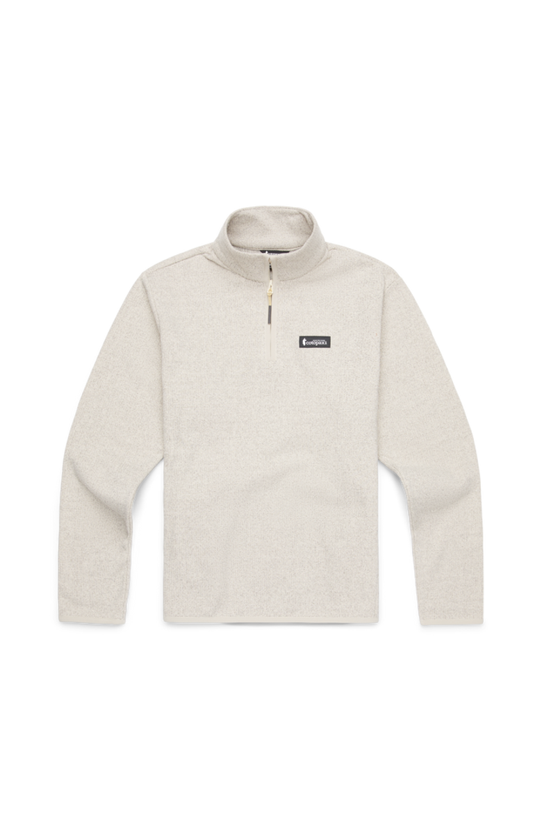 Cotopaxi Envo Fleece Quarter-Zip Pullover - Women's, Alternate, color, Heather Cream