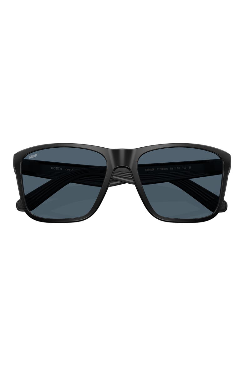 Los Alijos 59mm Sunglasses, Alternate, color, MATTE BLACK / GRAY