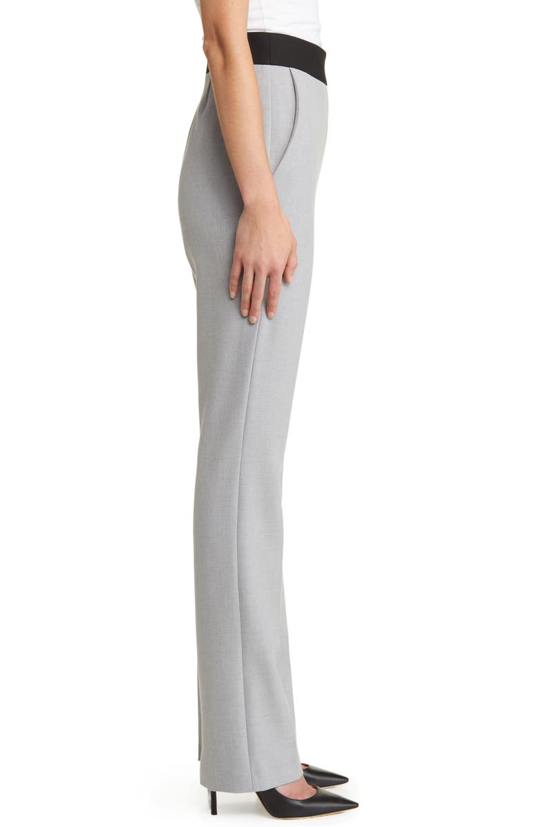 BOSS Tubeka Contrast Waist Straight Leg Pants, Alternate, color, 