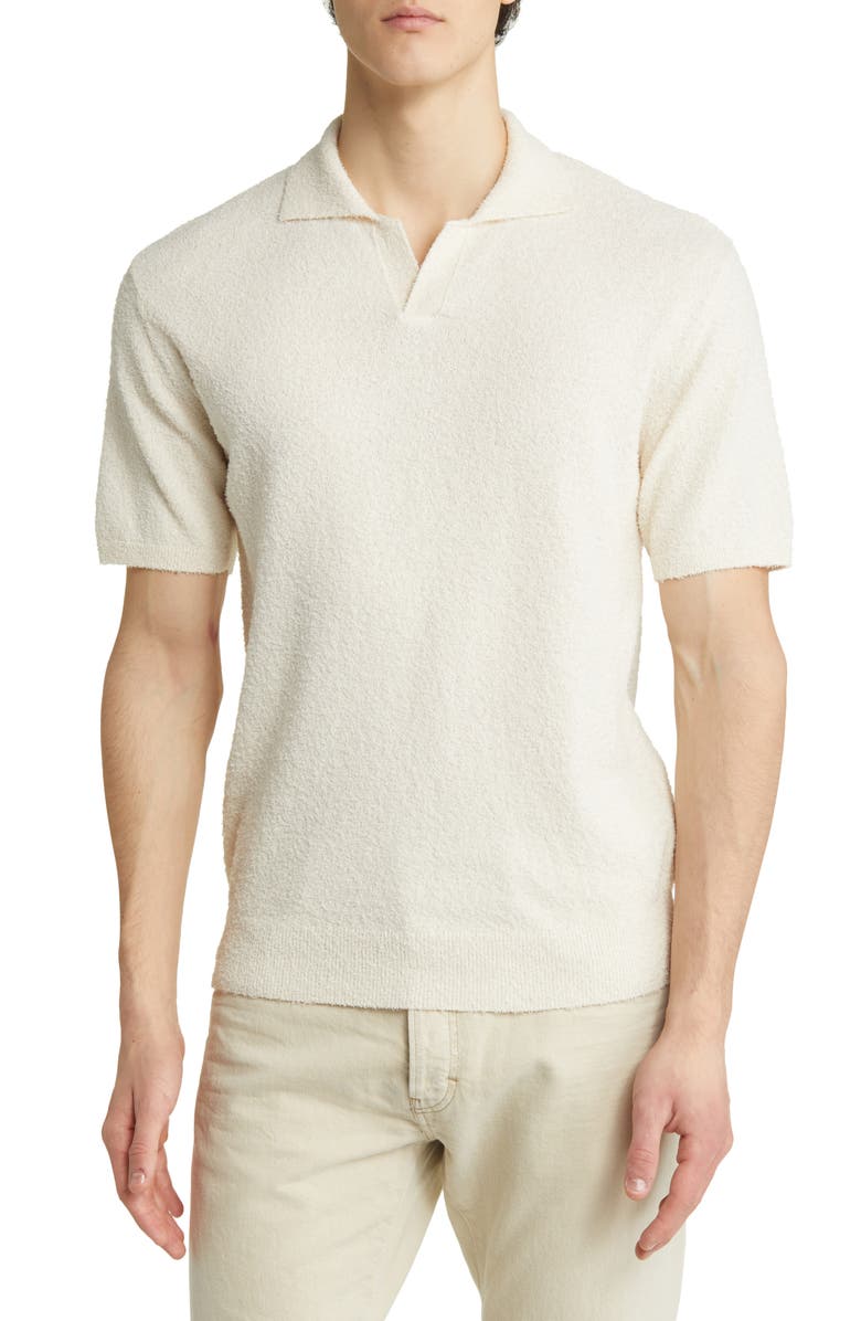 Closed Textured Johnny Collar Shirt, Main, color,
