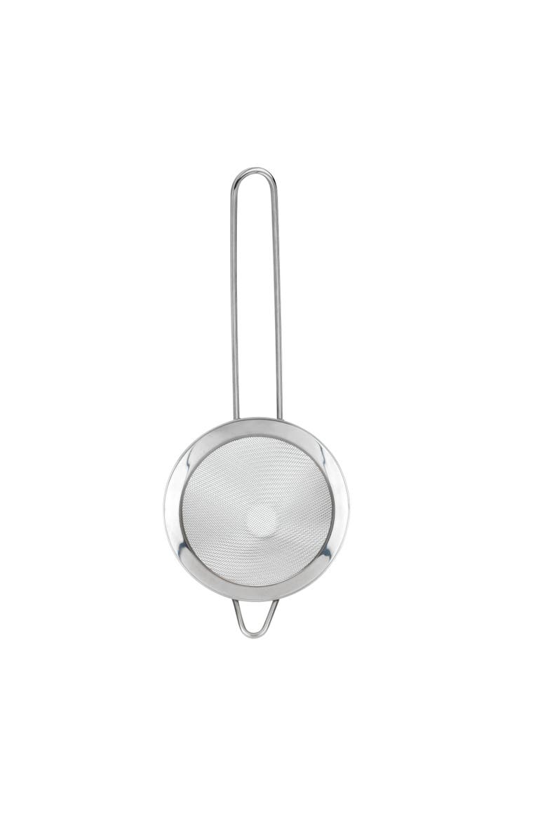 Harrison Mesh Cone Strainer in Stainless Steel, Main, color, Silver