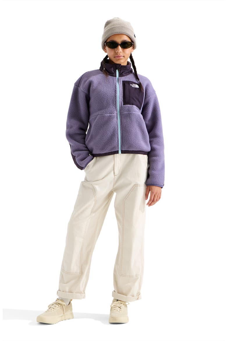 Kids' Yumiori Full Zip Fleece Jacket, Alternate, color, GROUNDED PLUM ENDLES