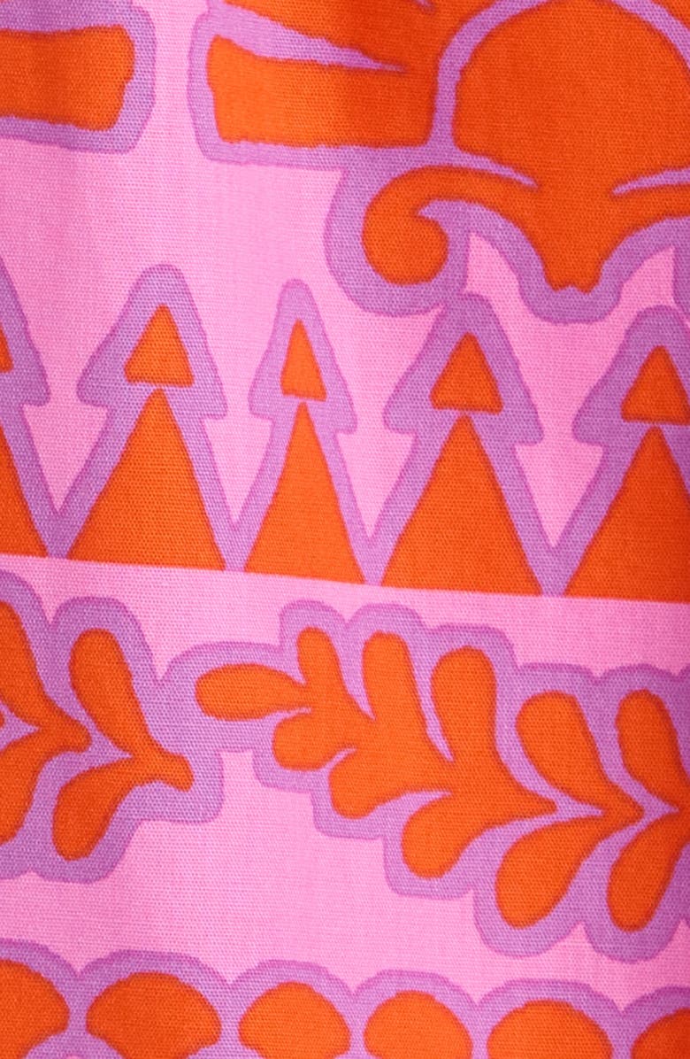SUGARLIPS Tarie Emely Tiered Cotton Maxi Dress, Alternate, color, Pink-Orange