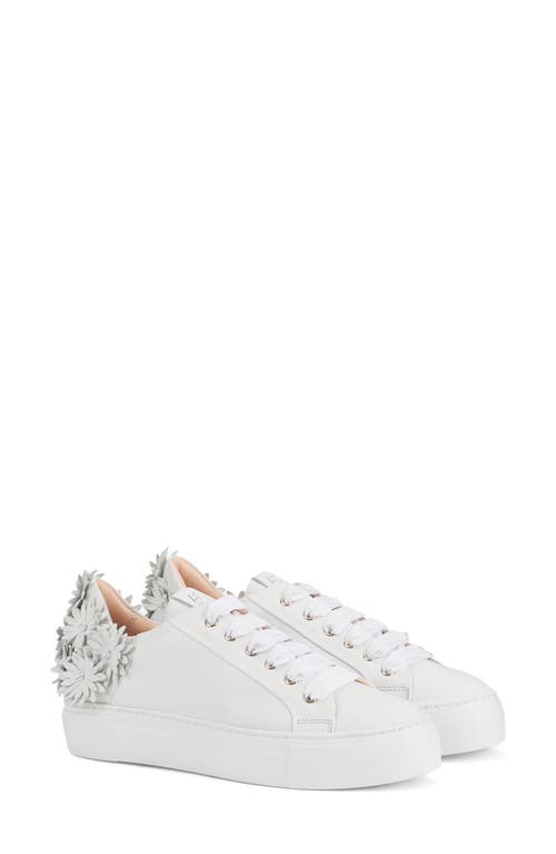 Agl Attilio Giusti Leombruni Agl Margy Low Top Sneaker In White-white