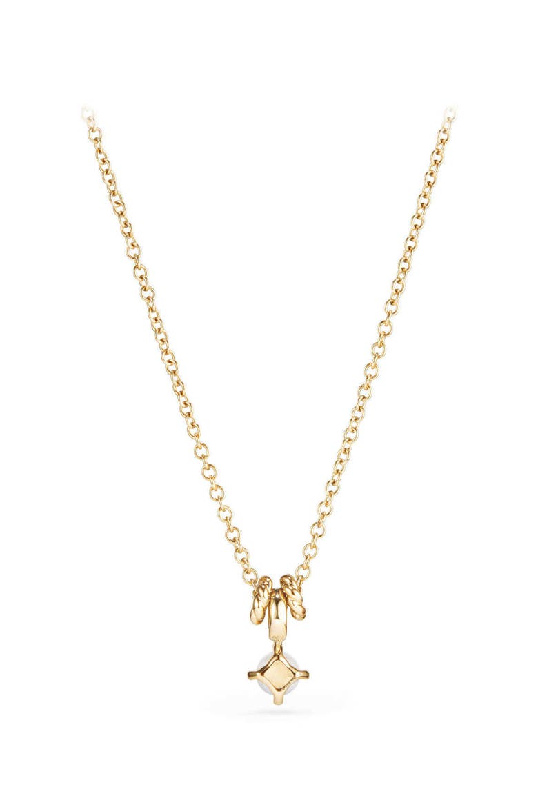 Cable Collectibles® Kids' Birthstone Necklace in 18K Gold, Alternate, color, PEARL