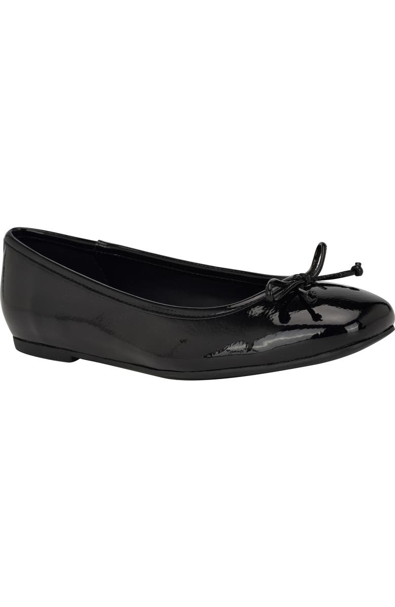 Calvin Klein Bronte Ballet Flat, Main, color, Black/Black