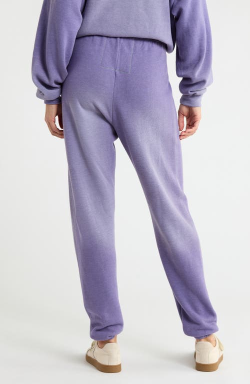 Aviator Nation Vintage Logo Sweatpants In Purple