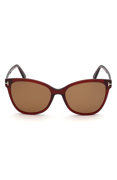 58mm Cat Eye Sunglasses