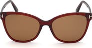 TOM FORD 58mm Cat Eye Sunglasses