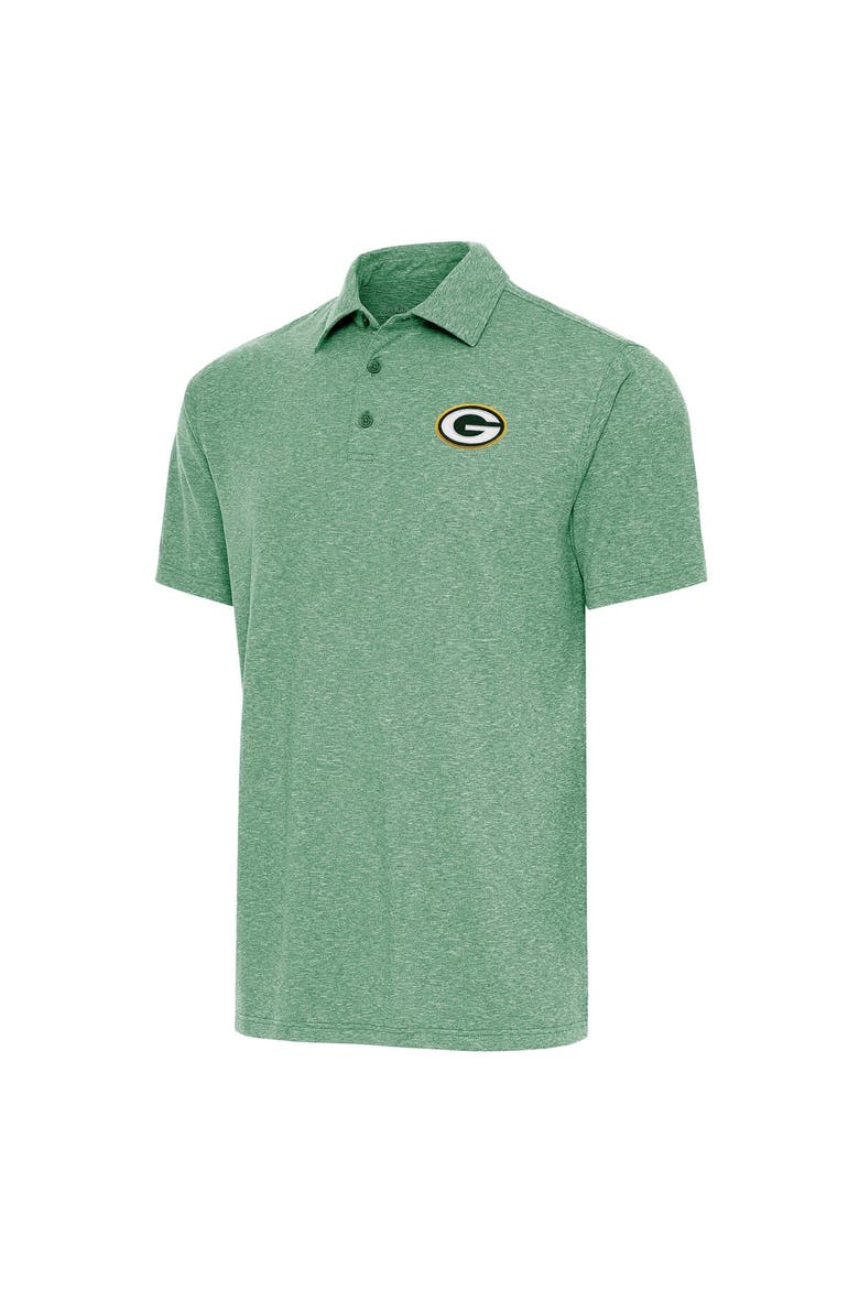 Men's Antigua  Green Green Bay Packers Par Polo, Main, color, Green
