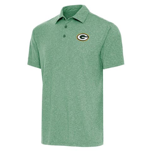 Men's Antigua  Green Green Bay Packers Par Polo