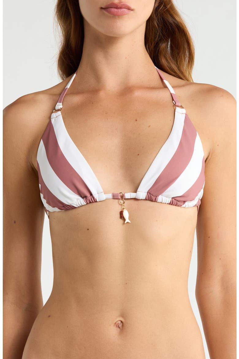 Triangle Bikini Top, Main, color, TAN