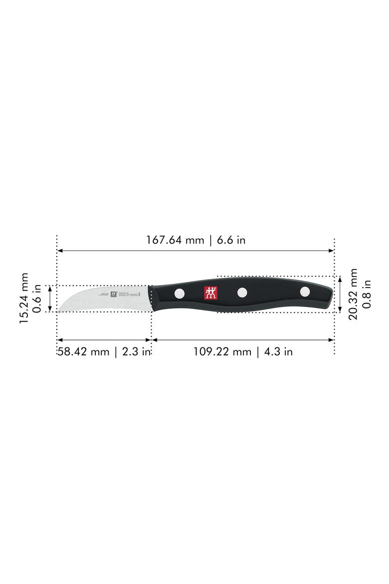 TWIN Signature 2.75-Inch Bird's Beak Paring Knife, Alternate, color, STAINLESS STEEL