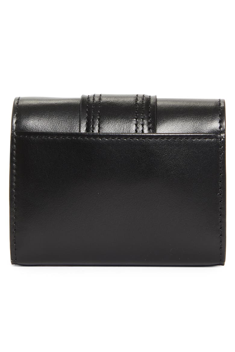 The Bambino Leather Wallet, Alternate, color, BLACK 990