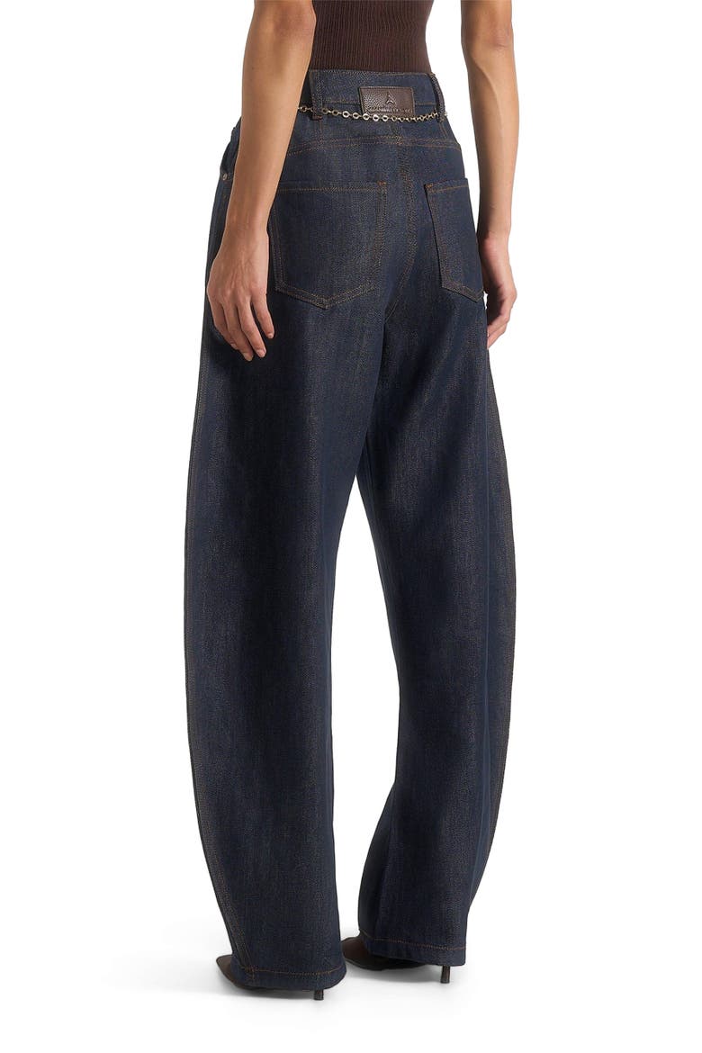 Enora Hourglass Jean With Chain, Alternate, color, Indigo