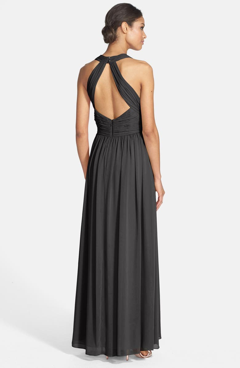 Eliza J Halter Chiffon Gown, Alternate, color, 