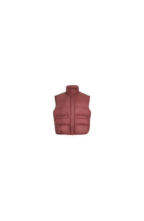 Water-resistant down vest