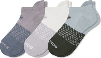 Assorted 3-Pack Colorblock Ankle Socks