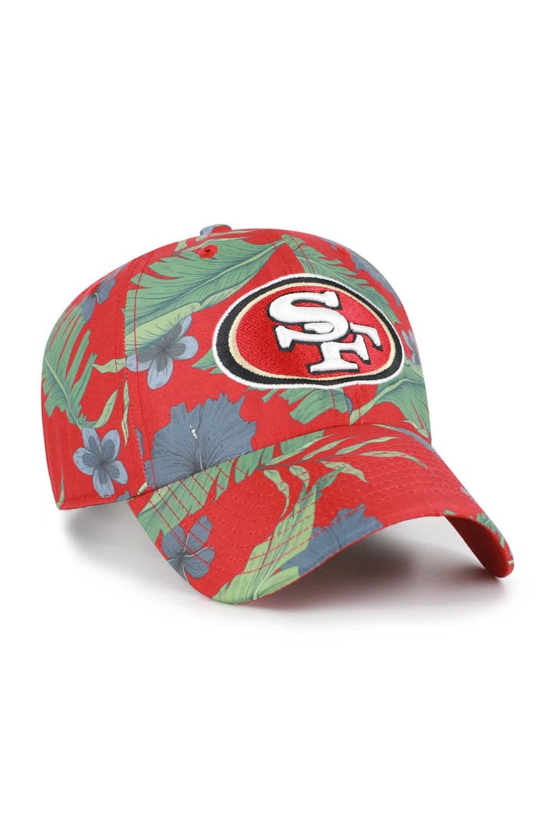 Men's '47 Scarlet San Francisco 49ers Beach Side Clean Up Adjustable Hat, Alternate, color, Scarlet