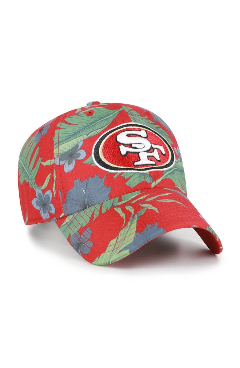 '47 Men's '47 Scarlet San Francisco 49ers Beach Side Clean Up Adjustable Hat, Alternate, color, Scarlet