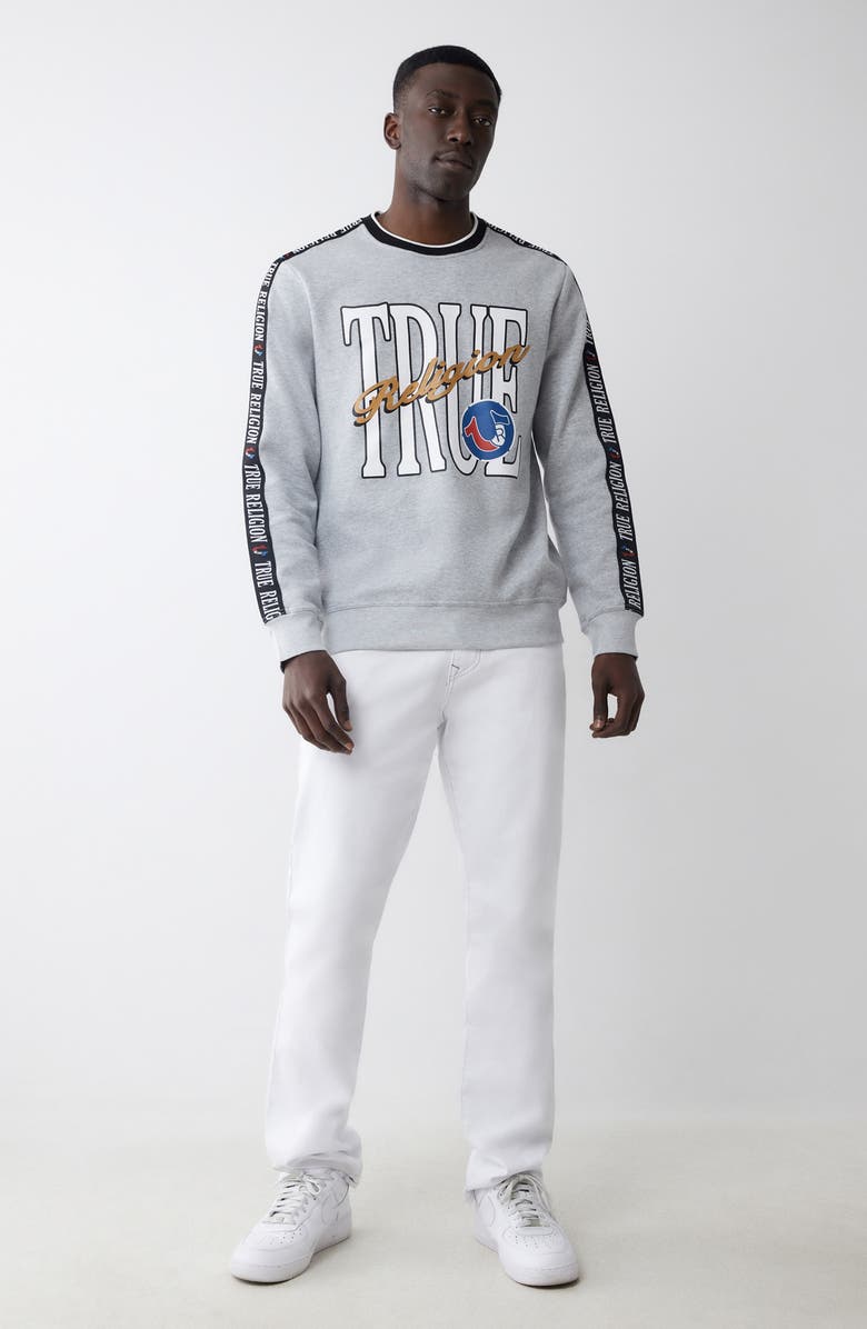 True Religion Ricky Flap Pocket Straight Jeans, Alternate, color, 