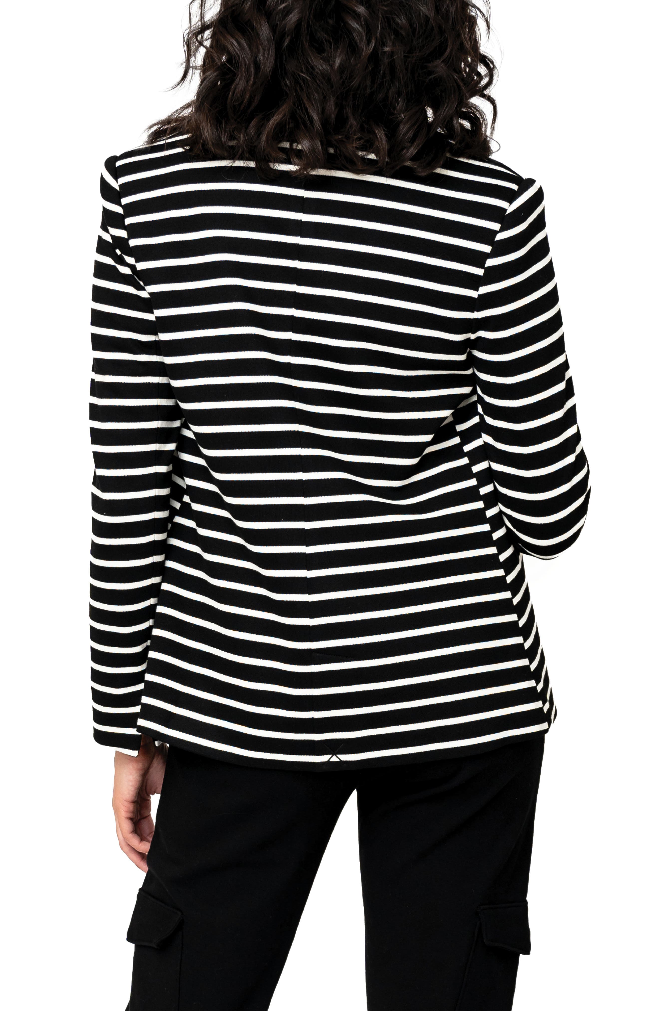 Stripe Knit Blazer - image 2