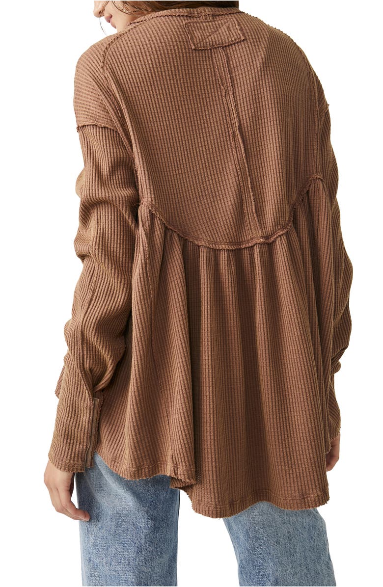 Free People We the Free Oh My Long Sleeve Thermal Top, Alternate, color, 