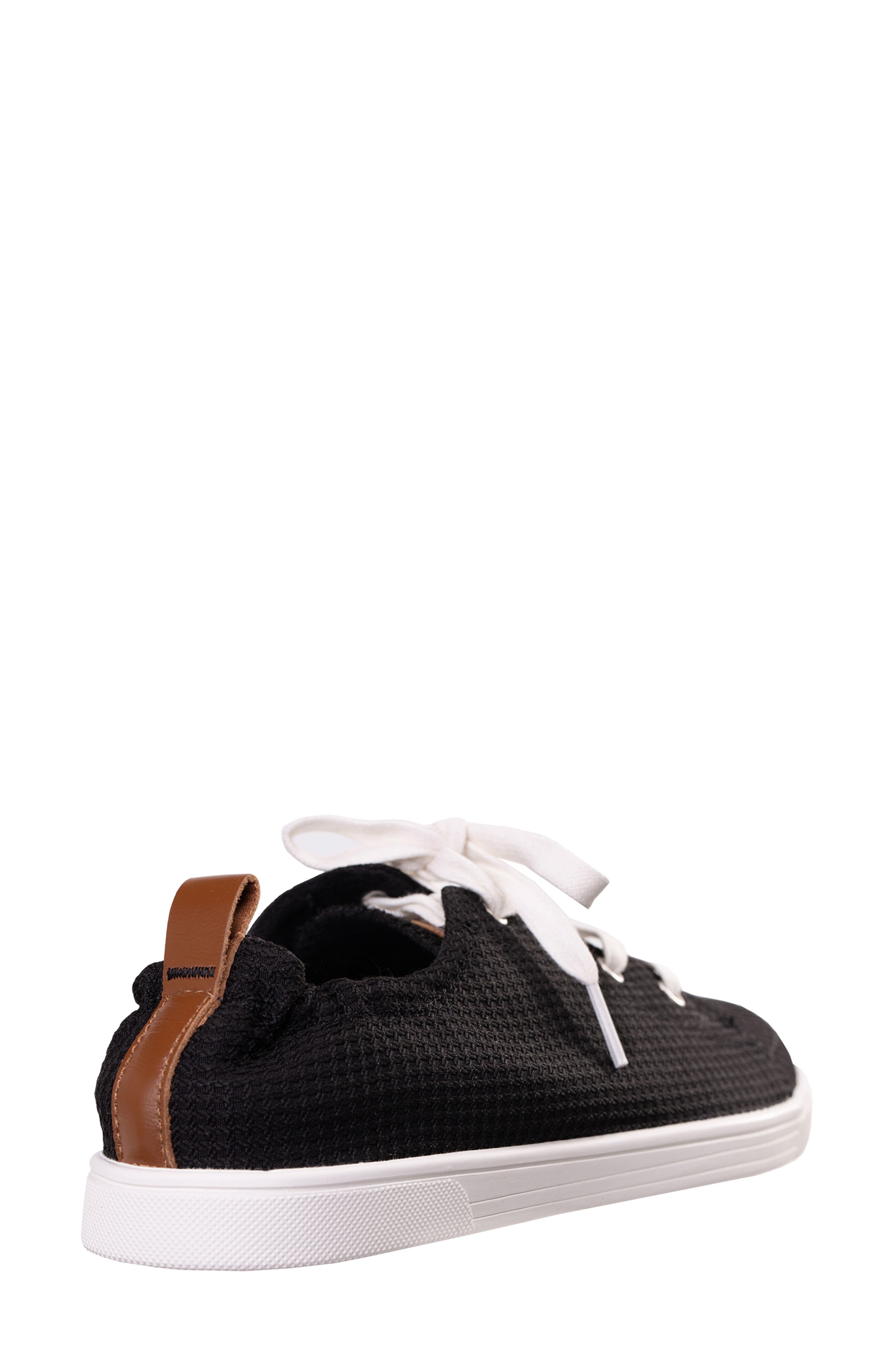 Ophelia Quilted Sneaker, Alternate, color, BLACK