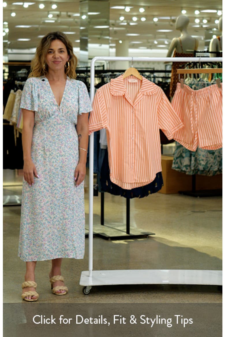 Butterscotch Stripe Cotton Poplin Pajamas video