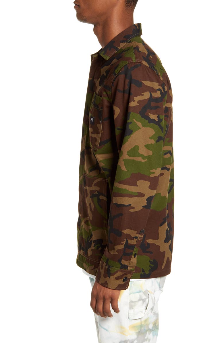 Vans Fullerton Camo Chore Jacket, Alternate, color, 