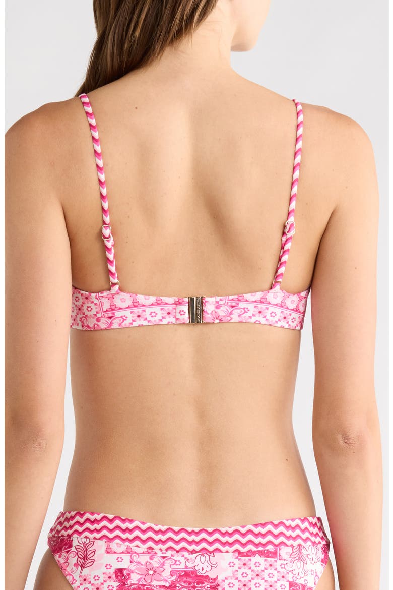 Mona Underwire Bikini Top, Alternate, color, RADIANT PINK COMBO