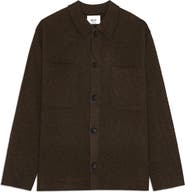 NN07 Jonas Boiled Wool Shirt Jacket