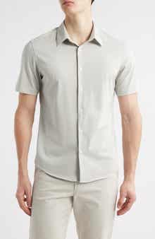 Theory Irving Short Sleeve Button-Up Shirt