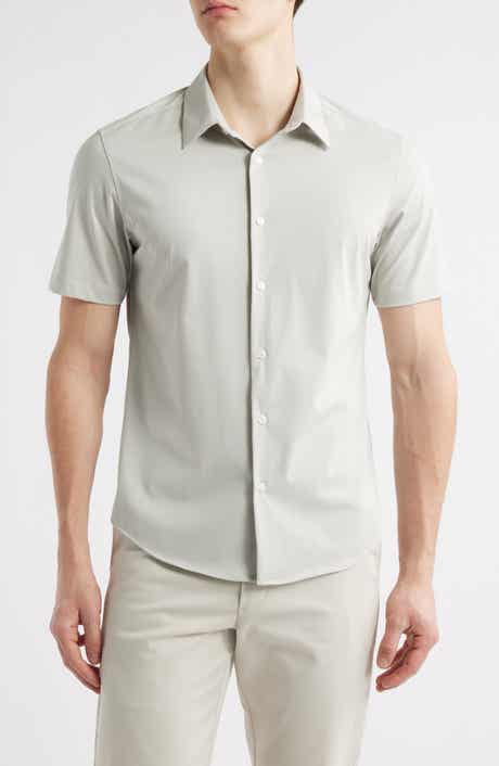 Theory Irving Short Sleeve Button-Up Shirt