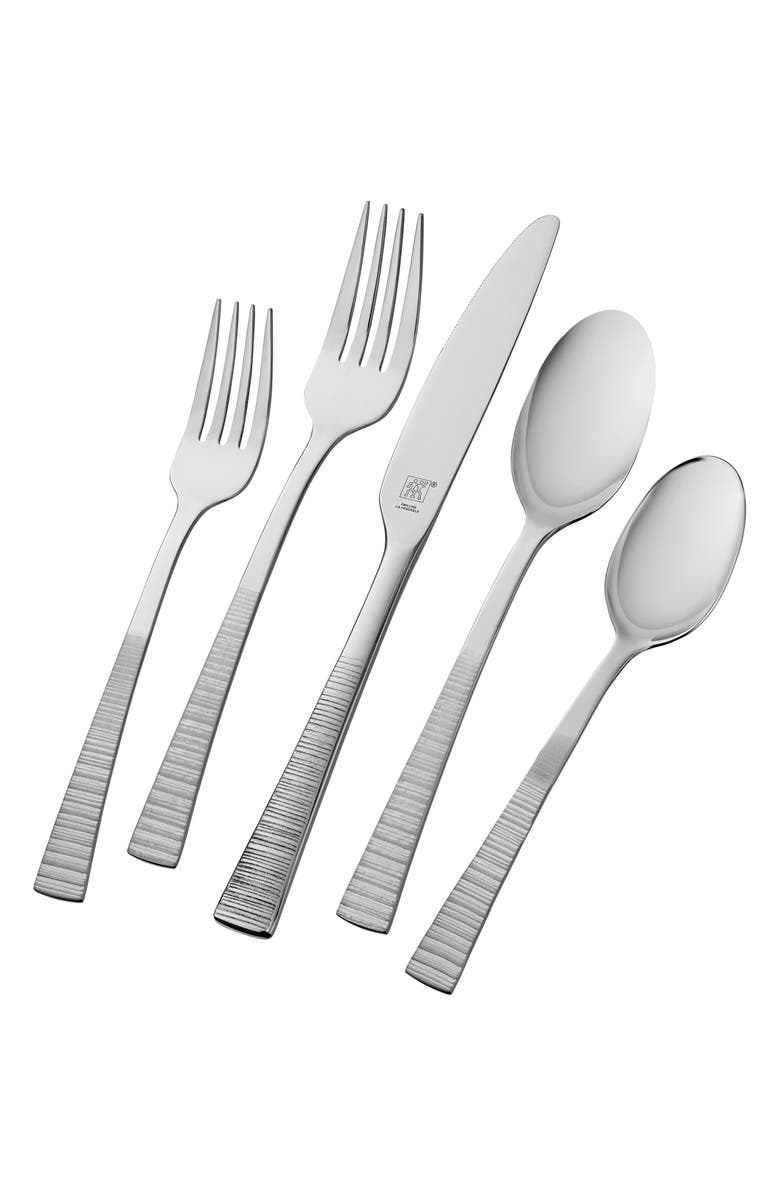 ZWILLING Kingwood 42-Piece Flatware Set, Main, color, Stainless Steel