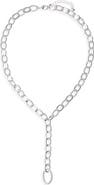 NORDSTROM RACK Oval Link Y-Necklace