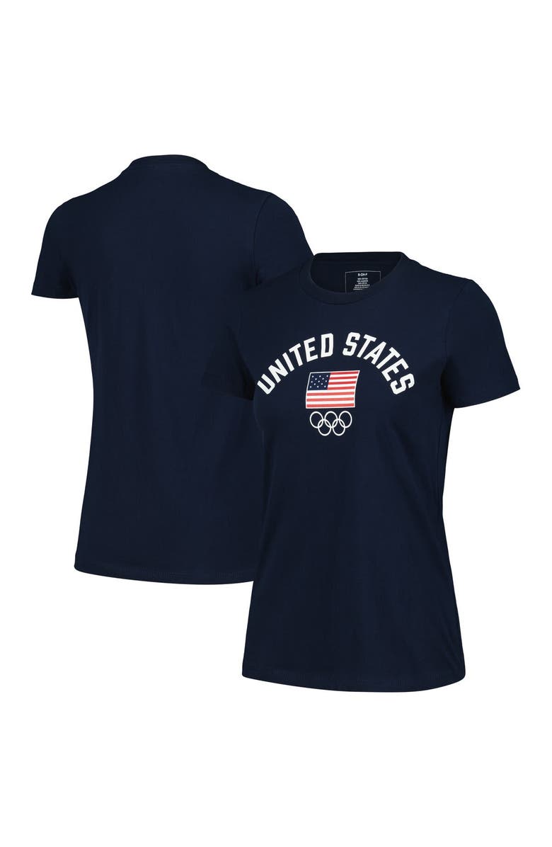Outerstuff Women's Navy Team USA T-Shirt, Main, color,