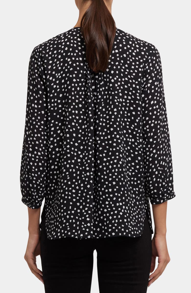 NYDJ Pintuck Top, Alternate, color, Francoise Dots