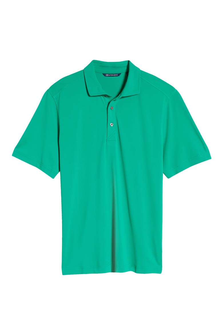 Virtue Piqué Recycled Blend Polo, Alternate, color, KELLY GREEN