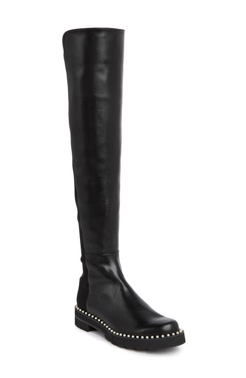 5050 Faux Pearl Tall Boot (Women)