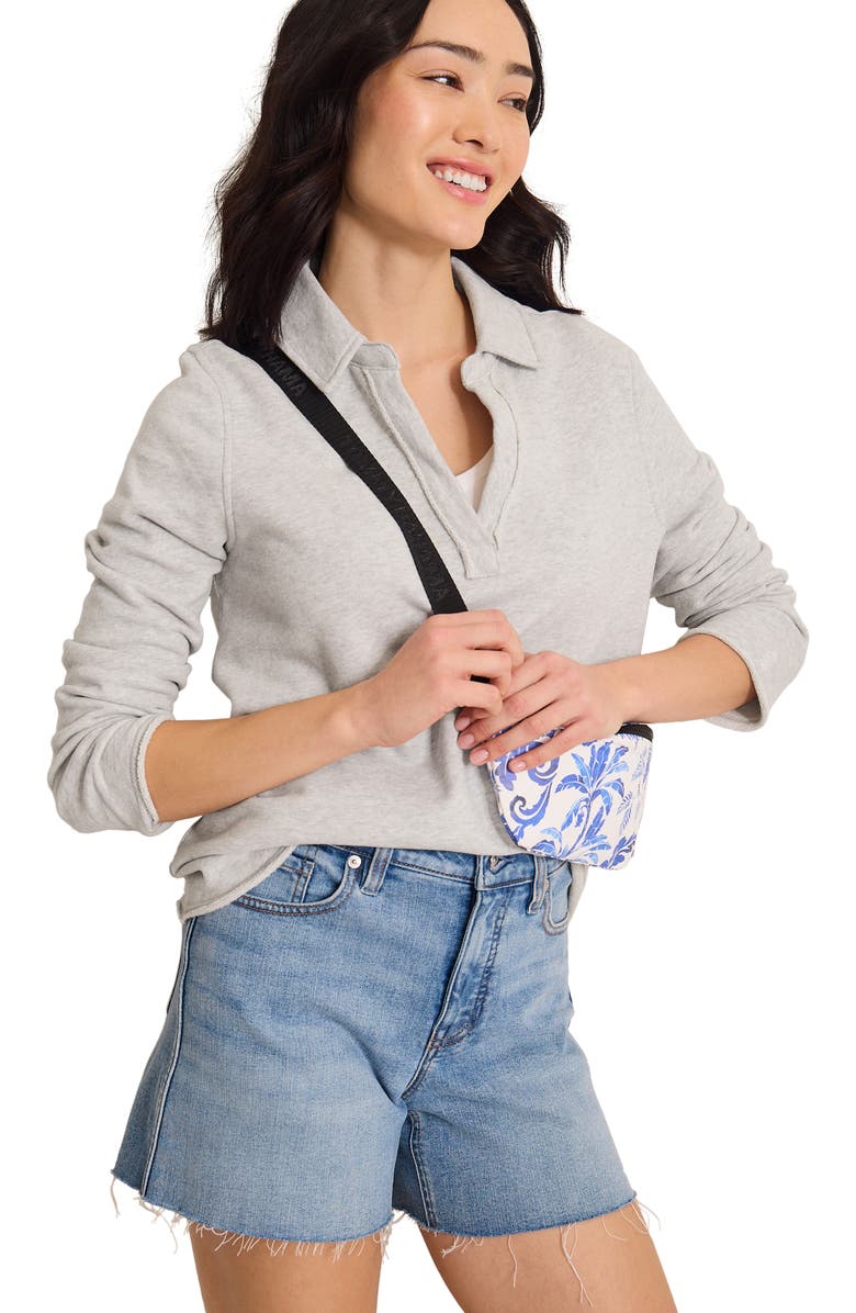 Tommy Bahama Marina del Mar Cotton Johnny Collar Sweatshirt, Alternate, color,