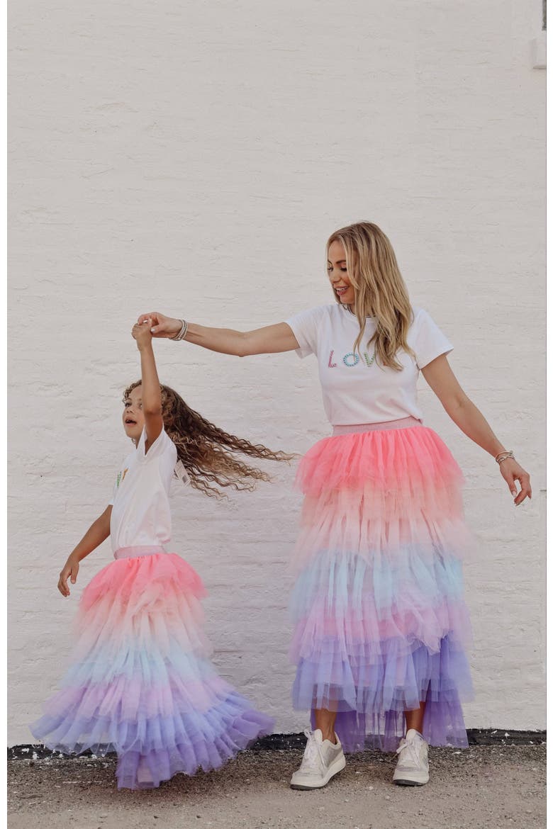 Cotton Candy Maxi Tutu, Alternate, color, Multicolor