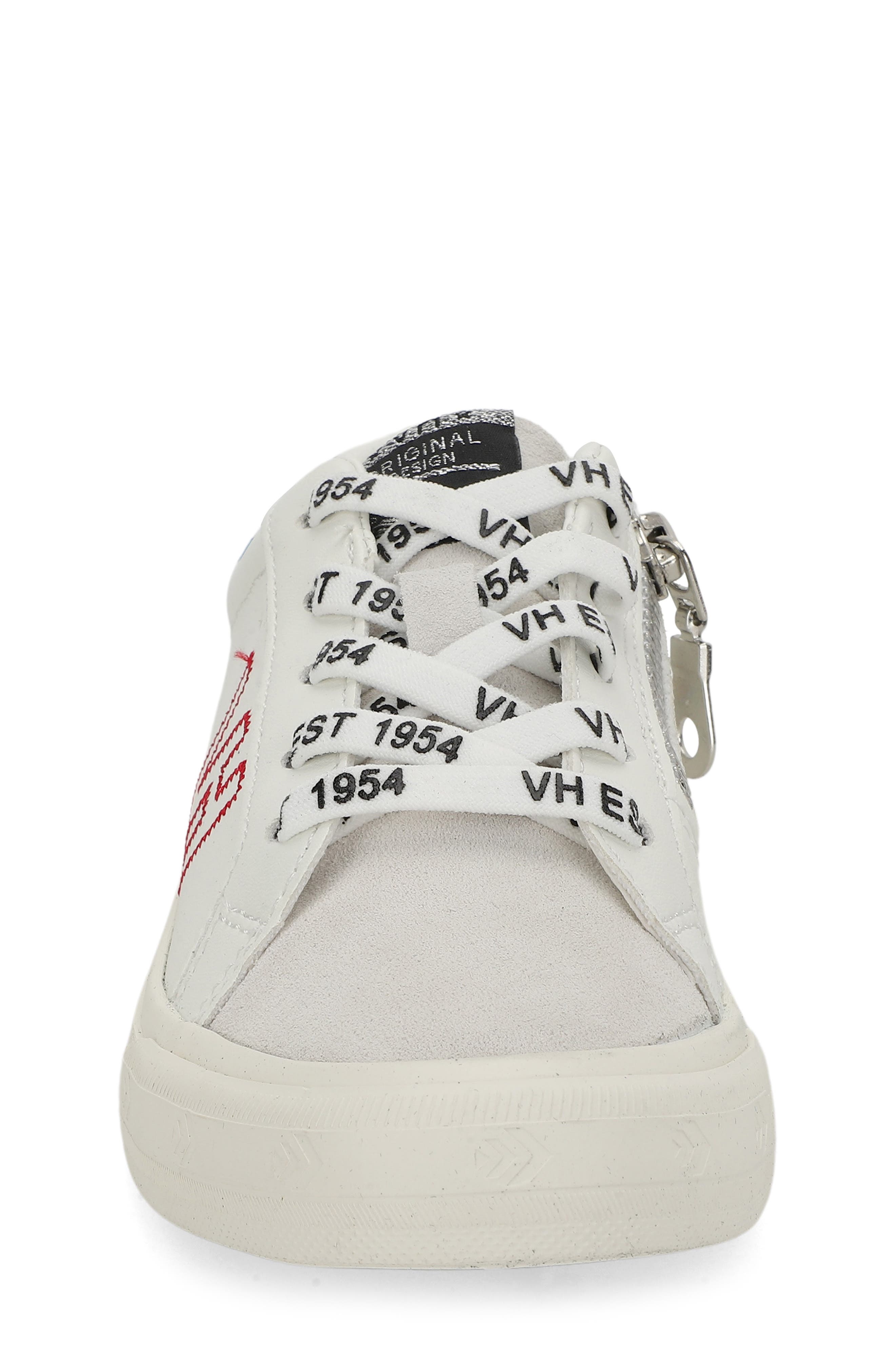 Kids' Vita Sneaker, Alternate, color, WHITE/ GREY/ COBALT