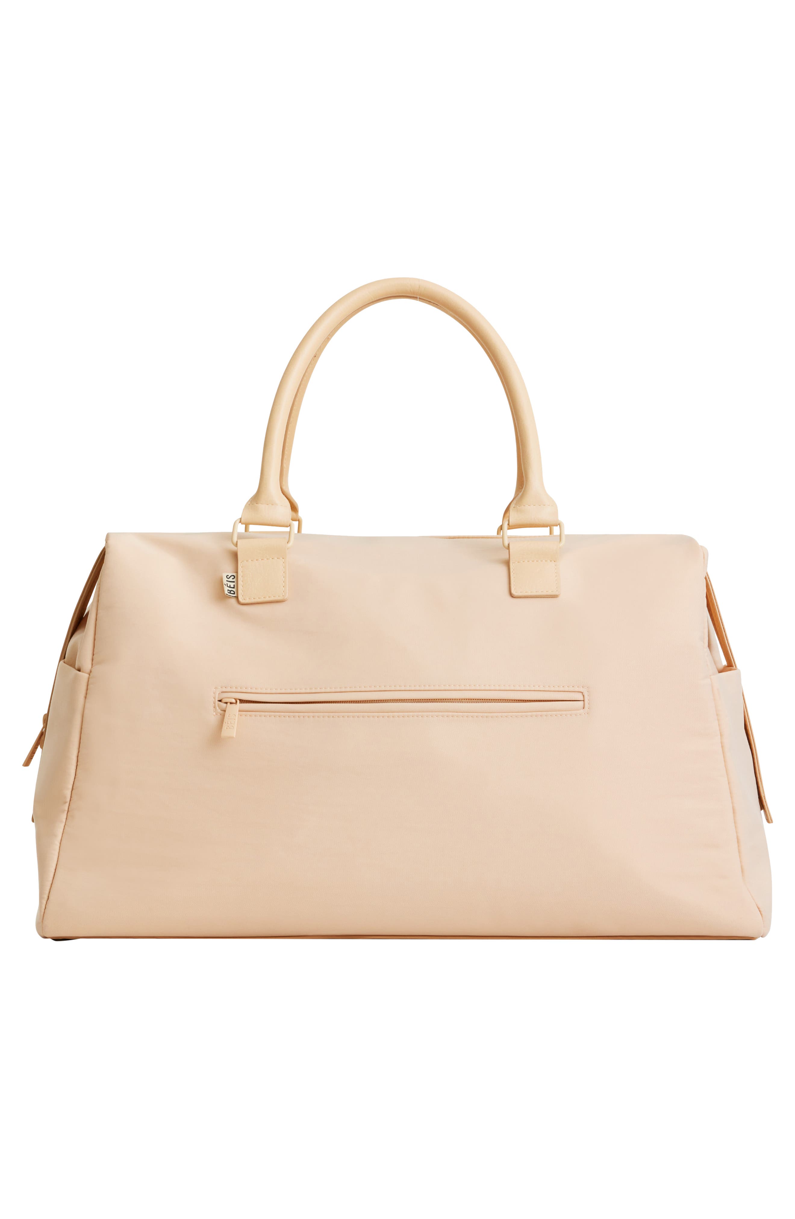 Béis The Commuter Duffle, Alternate, color, Beige