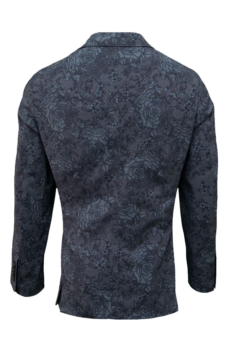 Lords of Harlech Judd Fully Lined Tailored Wool Blazer, Alternate, color, Roma Floral Char