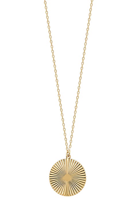 14K Gold Pendant Necklace (Nordstrom Exclusive)