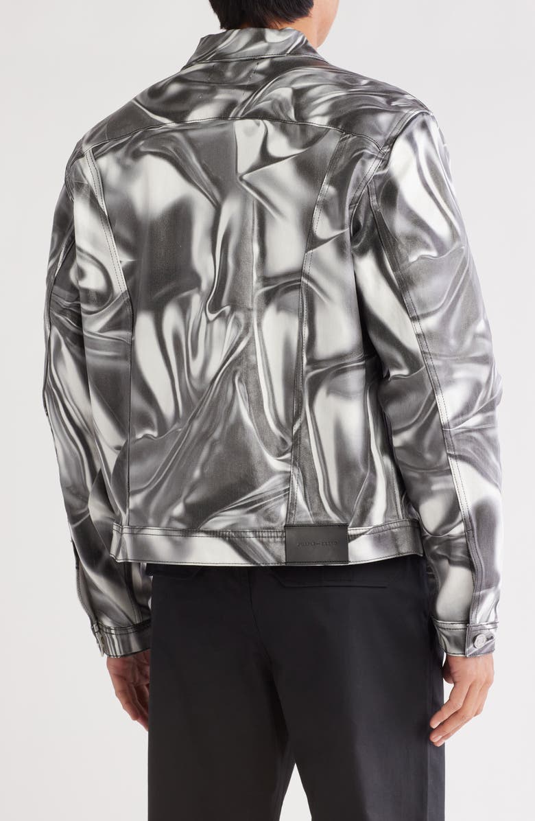 PURPLE BRAND P024 Trucker Denim Jacket, Alternate, color, 