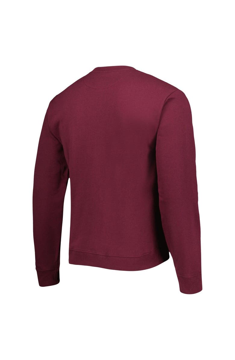 LEAGUE COLLEGIATE WEAR Men's League Collegiate Wear Maroon Texas A&M Aggies 1965 Arch Essential Lightweight Pullover Sweatshirt, Alternate, color, Maroon